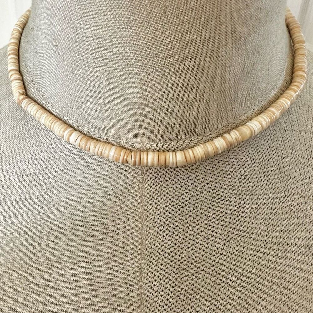 Puka shell necklace